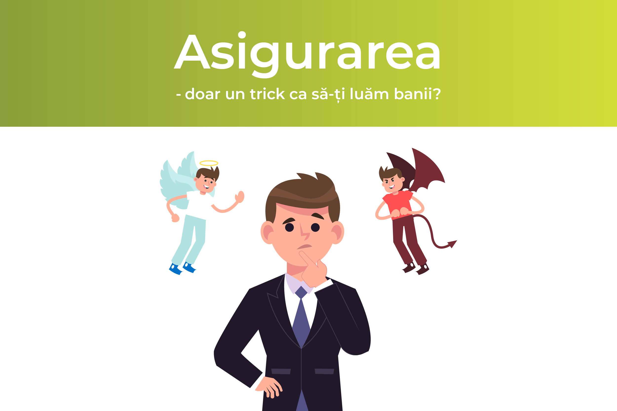 Asigurarea – doar un trick ca să îți luăm banii?