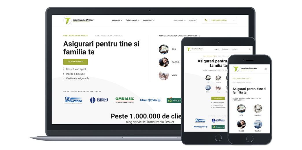 Mai aproape de siguranta dorita, cu noul site Transilvania Broker